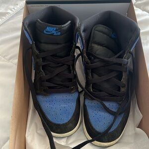 Jordan 1 blue suades